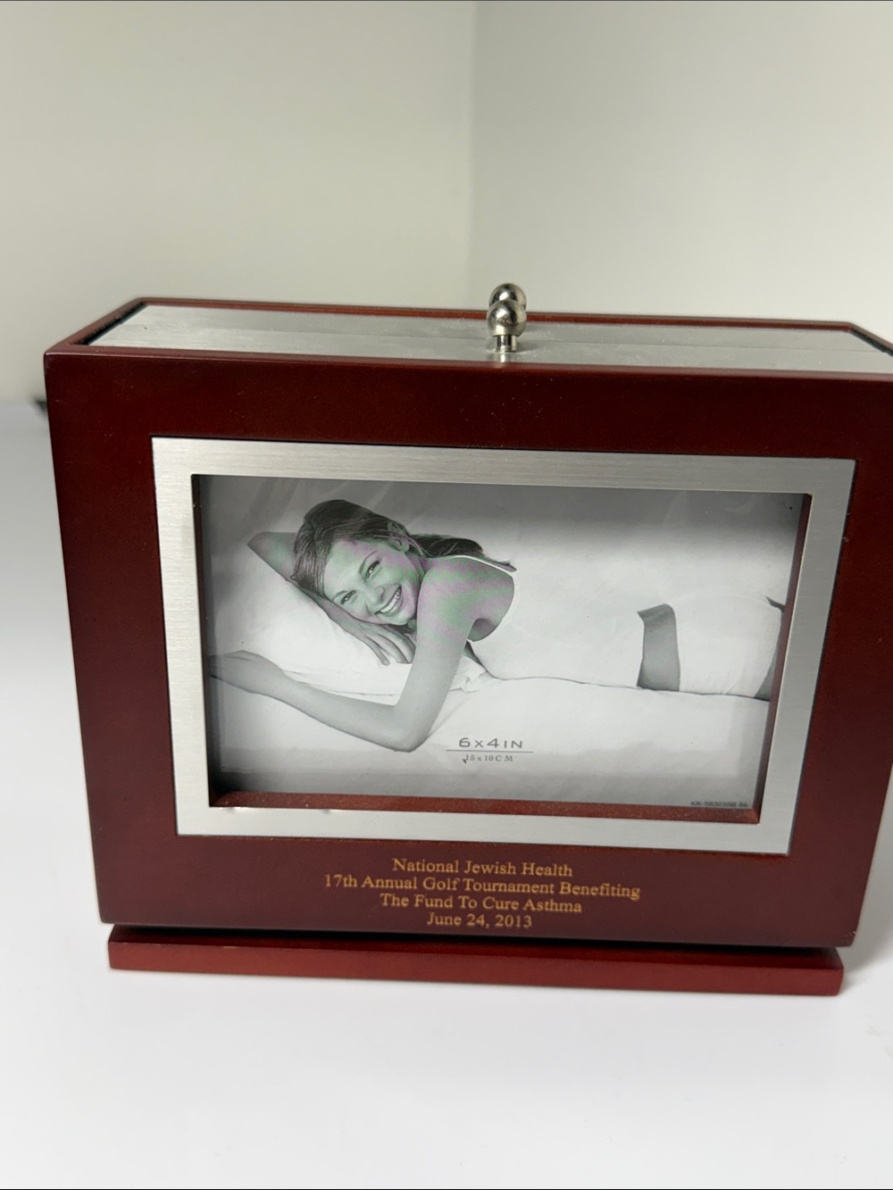 Wooden Picture Frame National Jewish Health Tournament - 2013